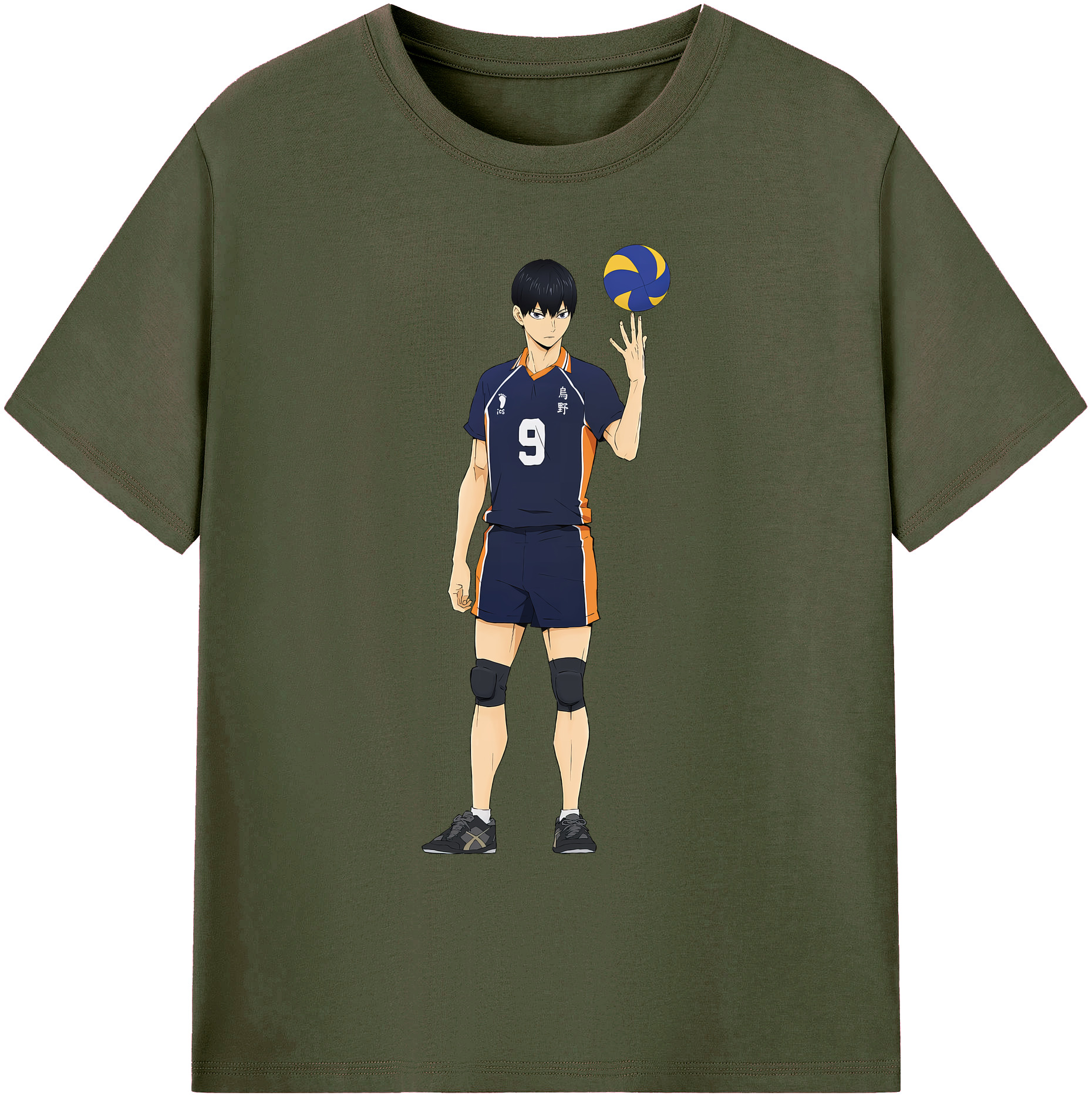 （画像用） ハイキュー!! Haikyu!! 綿100％ メンズ半袖Tシャツ｜肌触りやわらか＆通気性